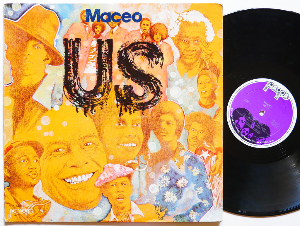 MACEO PARKER Us LP PEOPLE PE 6601 US 1974 FUNK SOUL Fred Wesley James Brown JB's