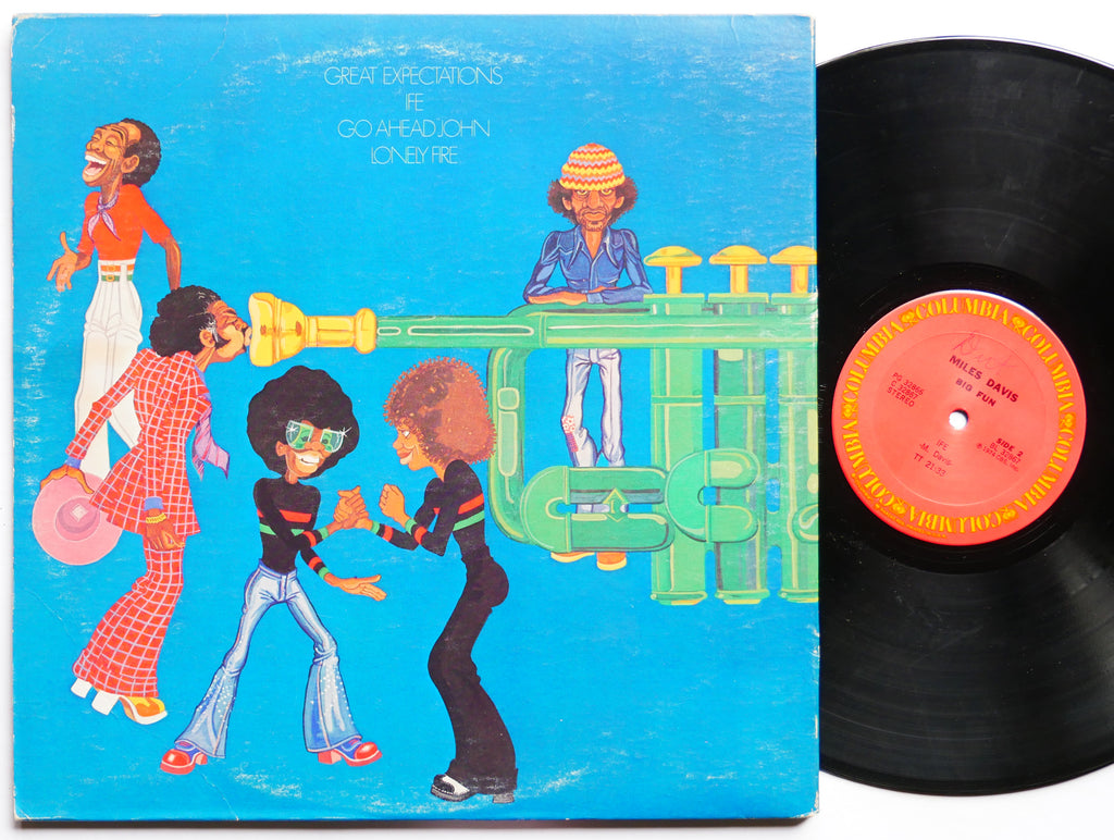 MILES DAVIS Big Fun LP COLUMBIA PG 32866 US 1974 Bennie Maupin Wayne Shorter VG+