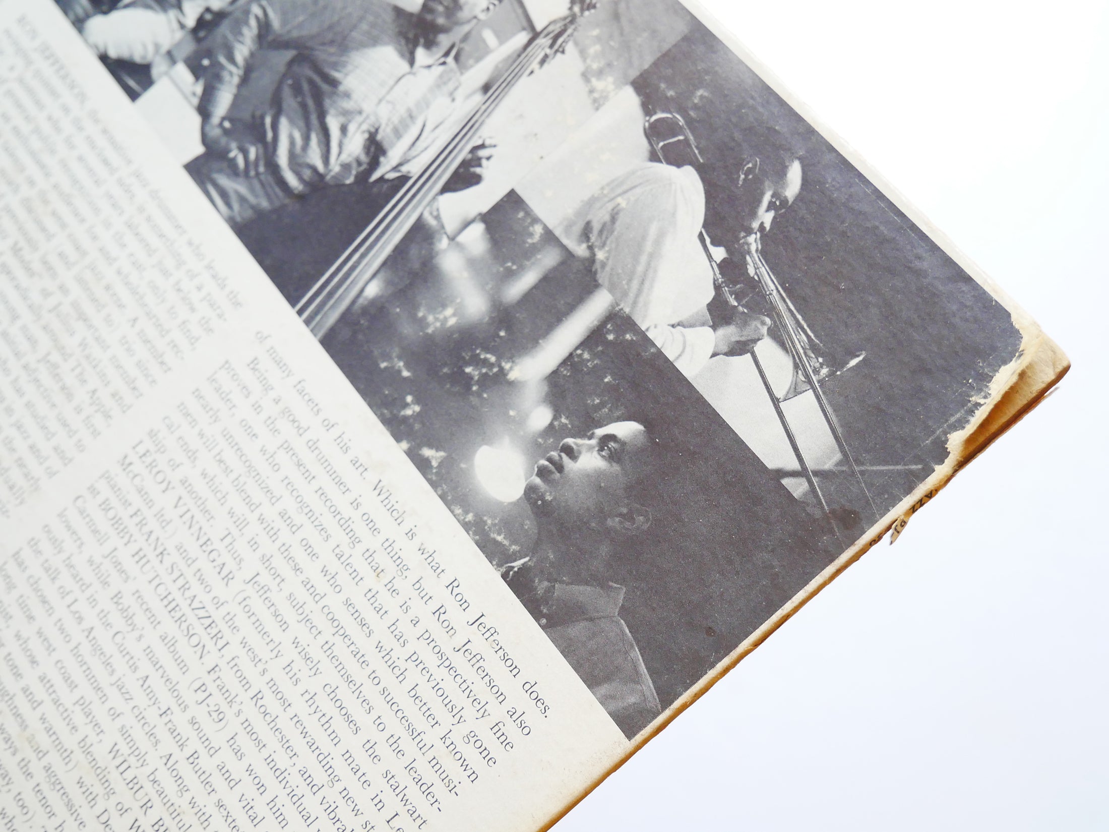 RON JEFFERSON Love Lifted Me LP PACIFIC JAZZ PJ-36 US 1962 MONO Bobby Hutcherson