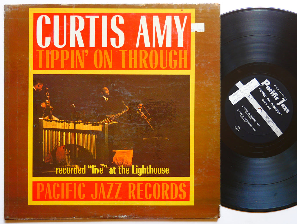 CURTIS AMY Tippin' On Through LP PACIFIC JAZZ PJ-62 US 1962 MONO Roy Ayers