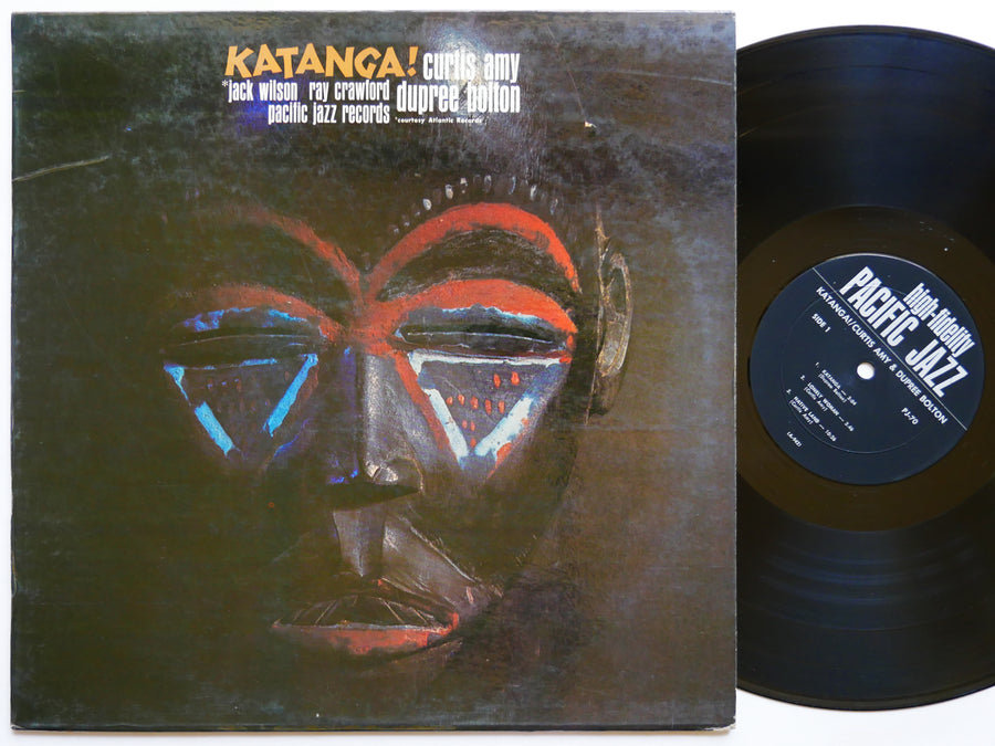 CURTIS AMY & DUPREE BOLTON Katanga! LP PACIFIC JAZZ PJ-70 Orig US 1963 MONO