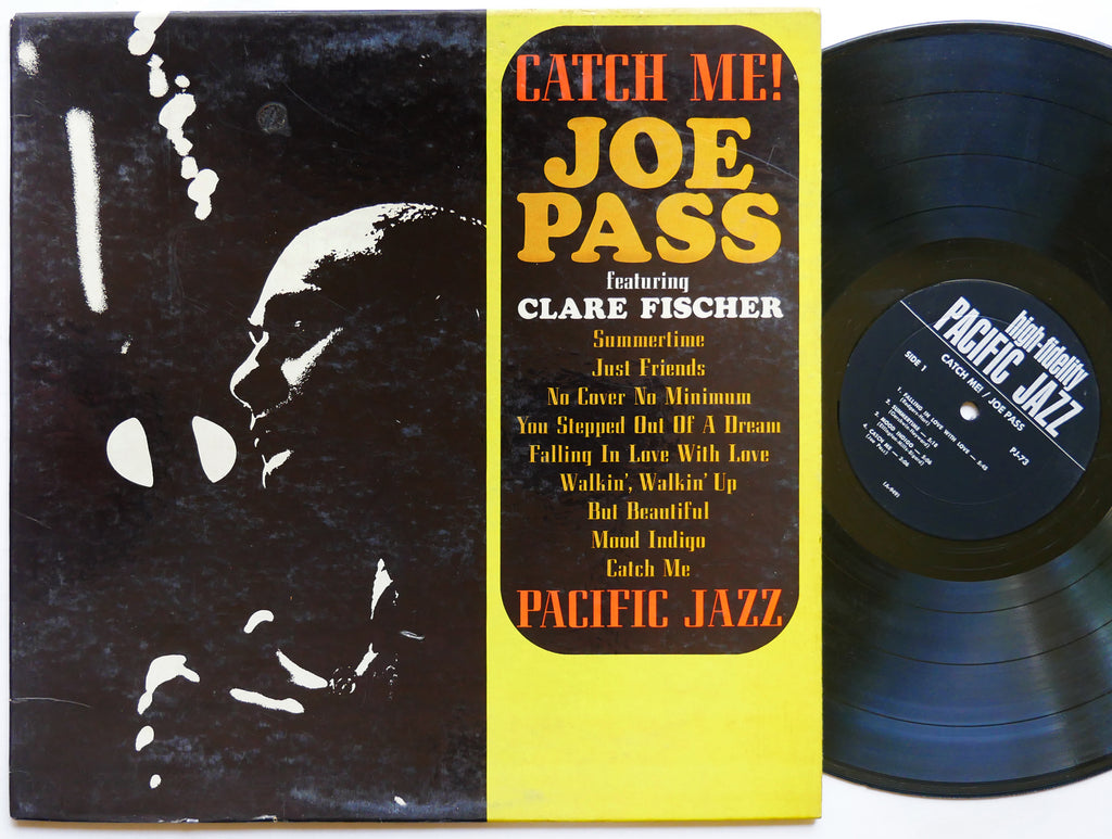JOE PASS CLARE FISCHER Catch Me! LP PACIFIC JAZZ PJ-73 Orig US 1963 MONO JAZZ