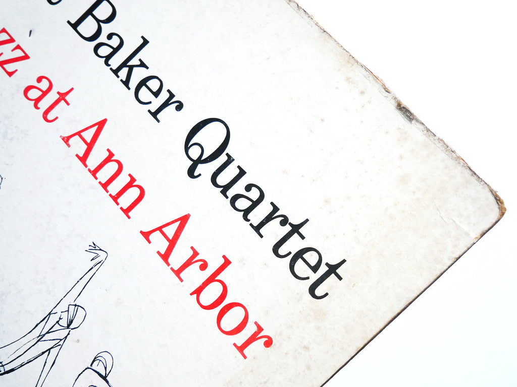 CHET BAKER Quartet Jazz At Ann Arbor LP PACIFIC JAZZ PJ 1203 US 1955 DG MONO