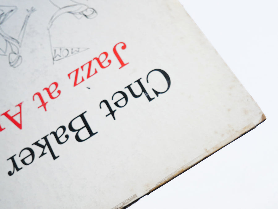 CHET BAKER Quartet Jazz At Ann Arbor LP PACIFIC JAZZ PJ 1203 US 1955 DG MONO