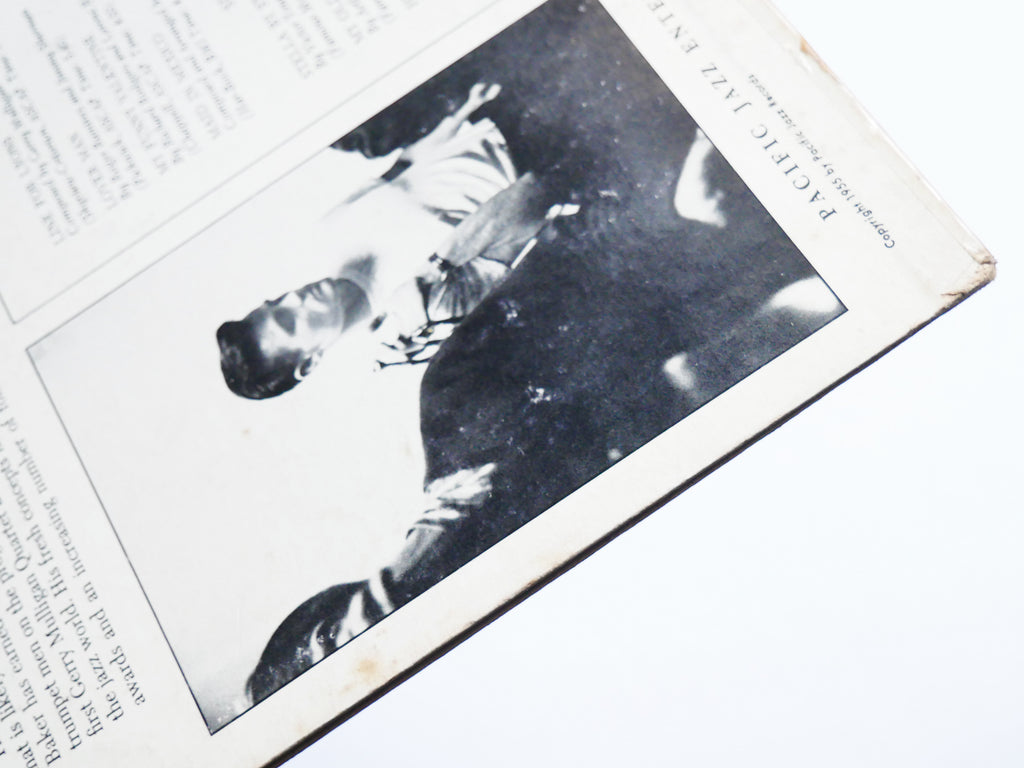 CHET BAKER Quartet Jazz At Ann Arbor LP PACIFIC JAZZ PJ 1203 US 1955 DG MONO