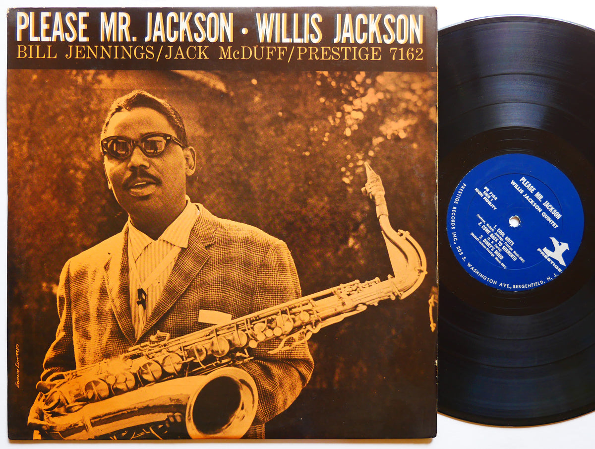WILLIS JACKSON Quintet Please Mr. Jackson LP PRESTIGE PR 7162 US 1964 RVG MONO