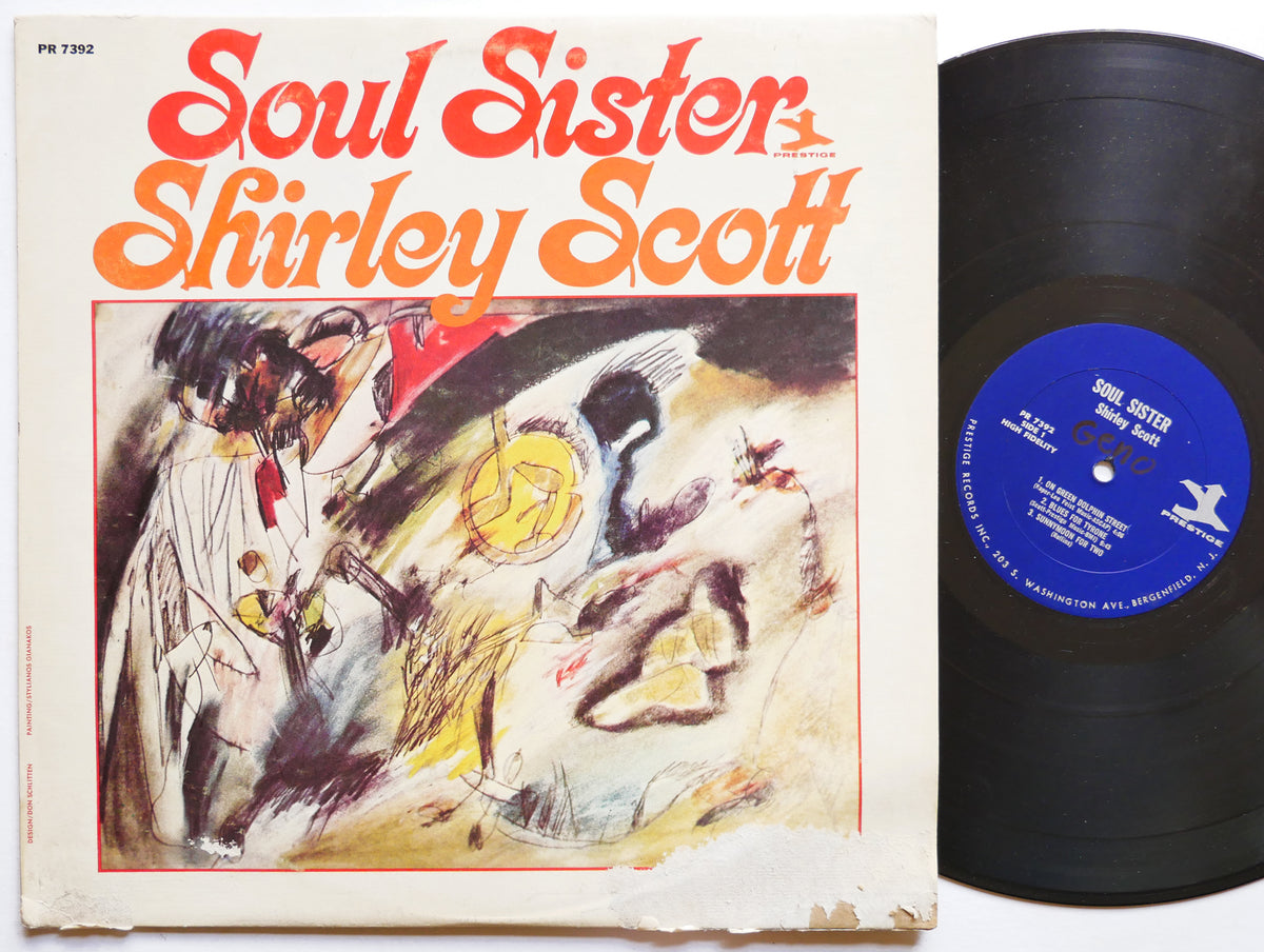 SHIRLEY SCOTT Soul Sister LP PRESTIGE PR 7392 US 1967 MONO JAZZ Lem Winchester