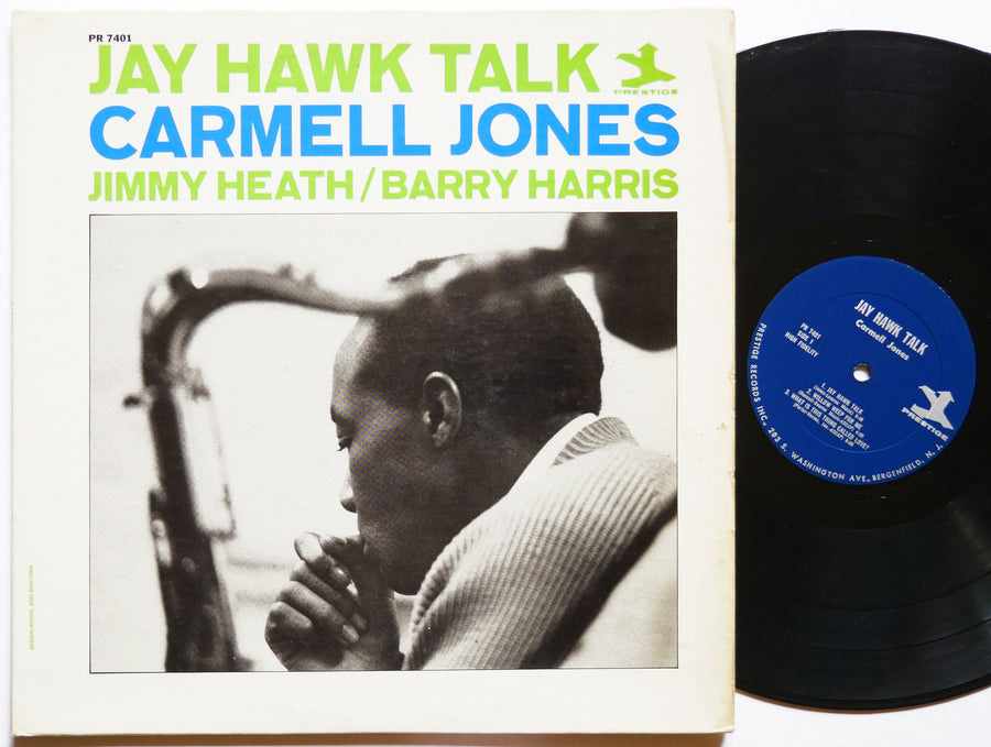CARMELL JONES Jay Hawk Talk LP PRESTIGE PR 7401 MONO Barry Harris Jimmy Heath