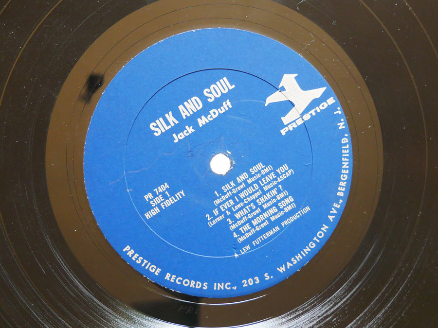 BROTHER JACK MCDUFF Silk And Soul LP PRESTIGE PR 7404 US 1965 MONO Benny Golson
