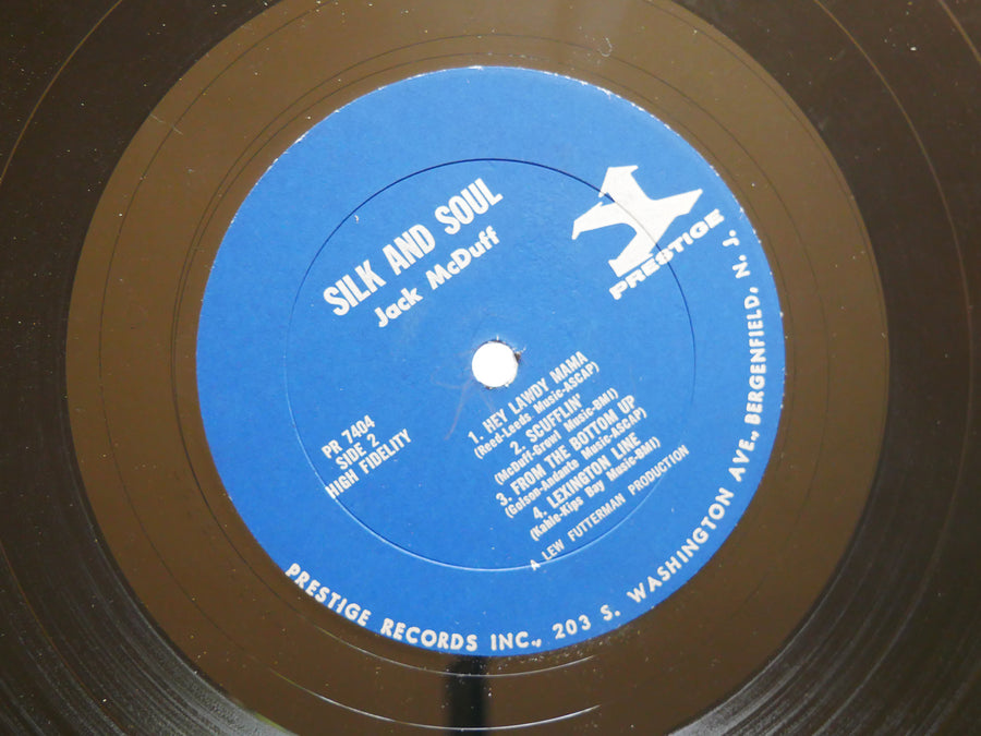 BROTHER JACK MCDUFF Silk And Soul LP PRESTIGE PR 7404 US 1965 MONO Benny Golson