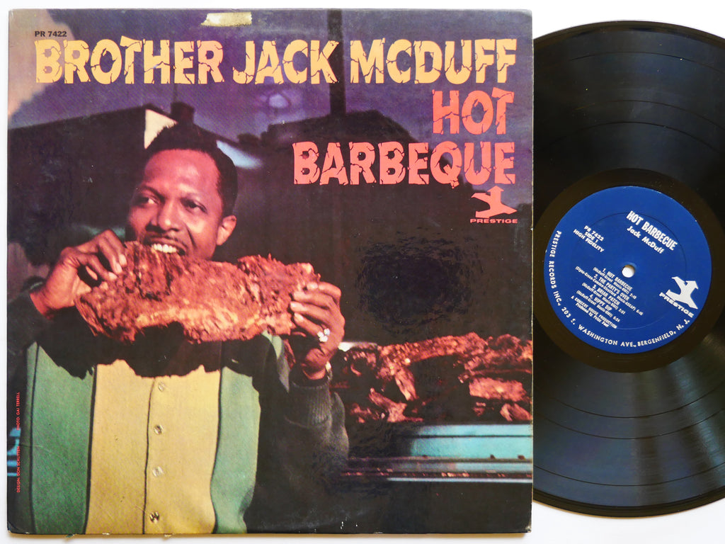 BROTHER JACK MCDUFF Hot Barbeque LP PRESTIGE PR 7422 US 1966 MONO George Benson