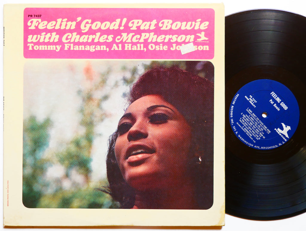 PAT BOWIE Feelin' Good! LP PRESTIGE PR 7437 US 1965 RVG MONO Tommy Flanagan