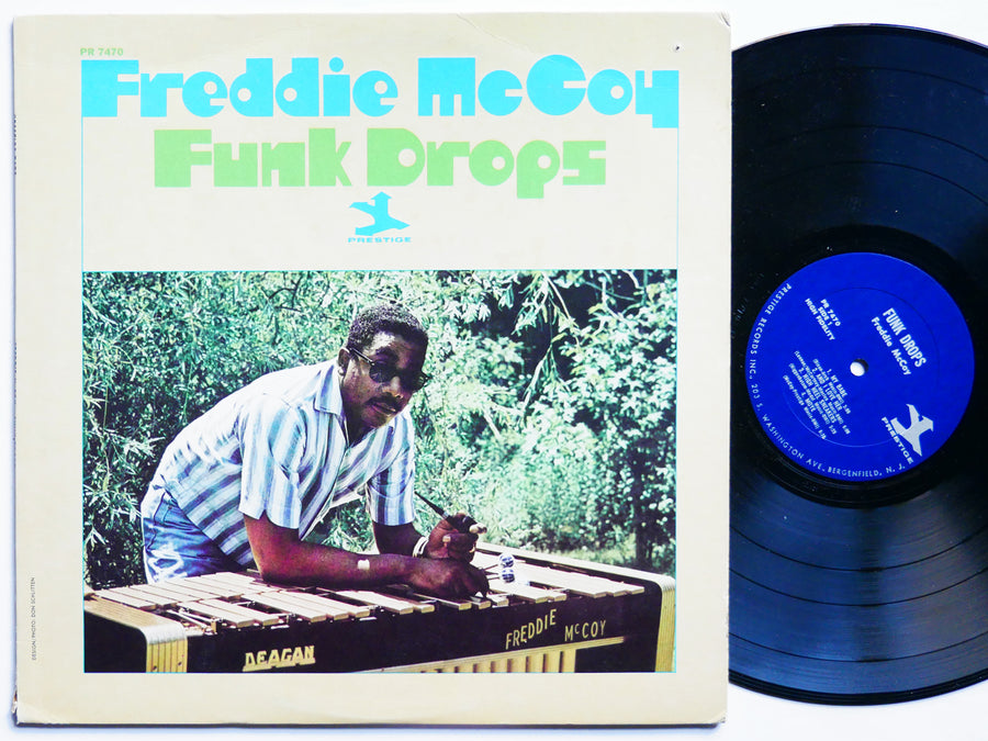 FREDDIE MCCOY Funk Drops LP PRESTIGE PR 7470 US 1966 RVG MONO Bernard Purdie VG+