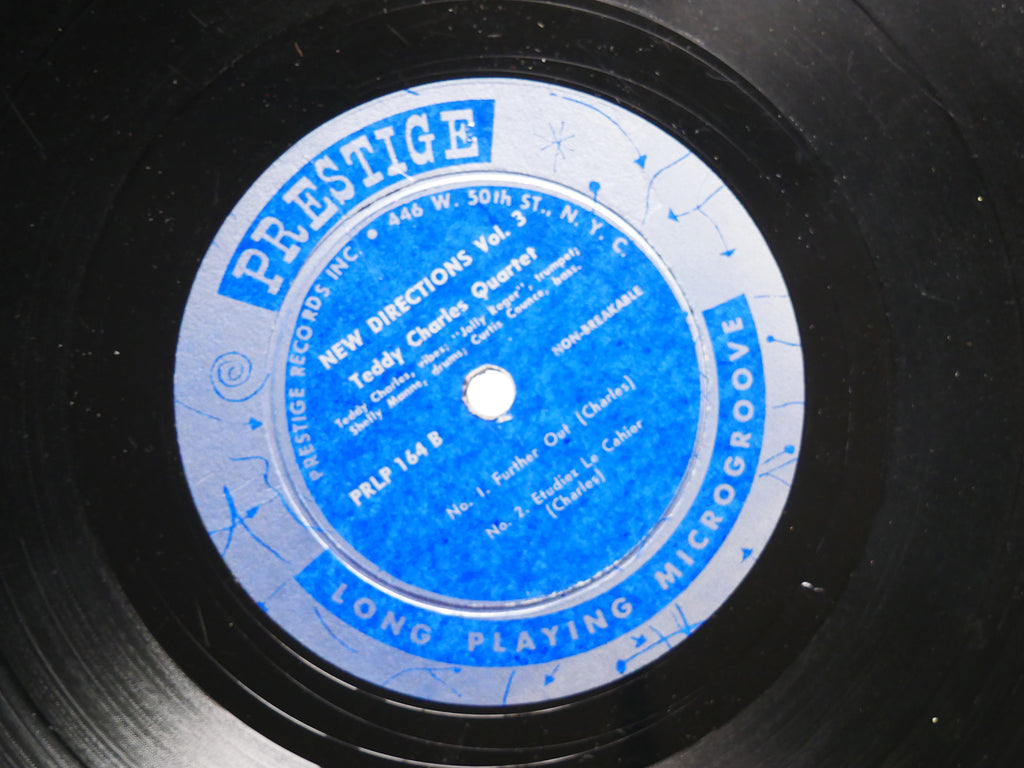 TEDDY CHARLES Quartet New Directions 3 10" LP PRESTIGE PRLP 164 Curtis Counce