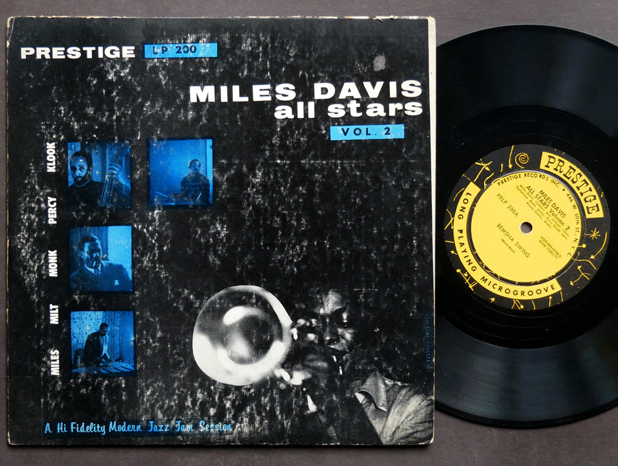 MILES DAVIS All Stars Vol.2 PRESTIGE LP 200 US 1955 RVG EAR MONO Thelonious Monk