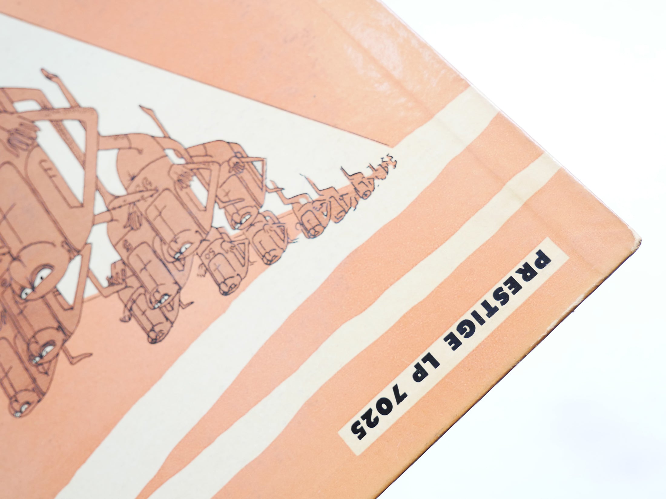 MILES DAVIS And Horns LP PRESTIGE 7025 US 1956 DG MONO W. 50th Sonny Rollins VG+