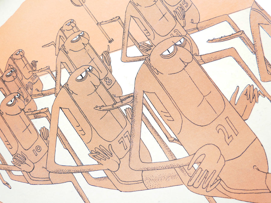 MILES DAVIS And Horns LP PRESTIGE 7025 US 1956 DG MONO W. 50th Sonny Rollins VG+