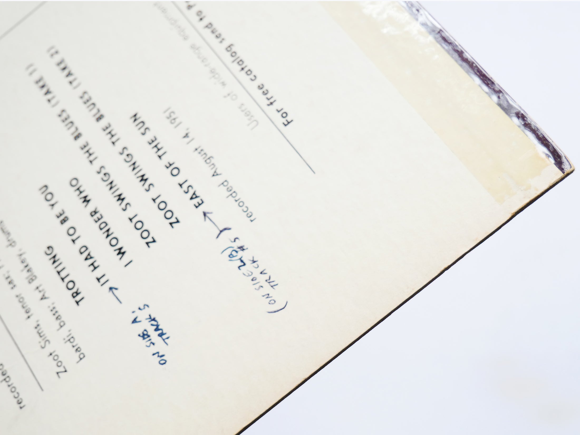 ZOOT SIMS Quartets LP PRESTIGE PRLP 7026 US 1956 W. 50th RVG DG MONO Art Blakey