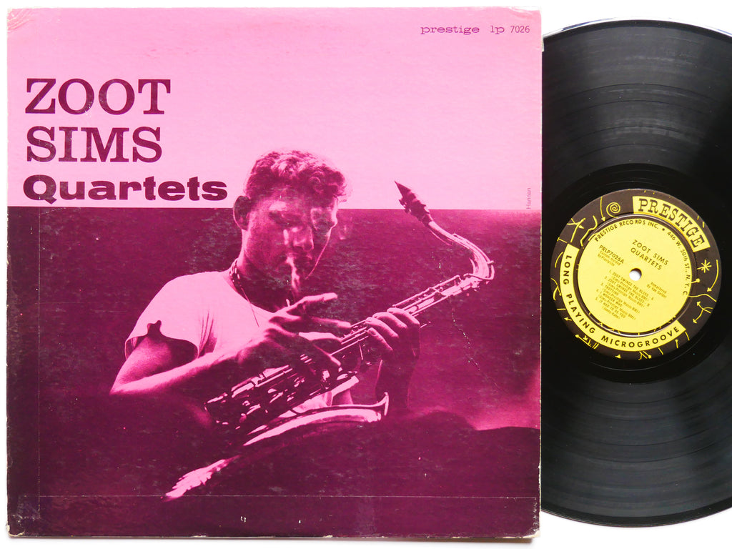 ZOOT SIMS Quartets LP PRESTIGE PRLP 7026 US 1956 W. 50th RVG DG MONO Art Blakey