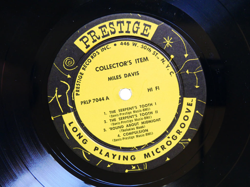 MILES DAVIS Collectors' Items LP PRESTIGE PRLP 7044 US 1956 MONO Sonny Rollins
