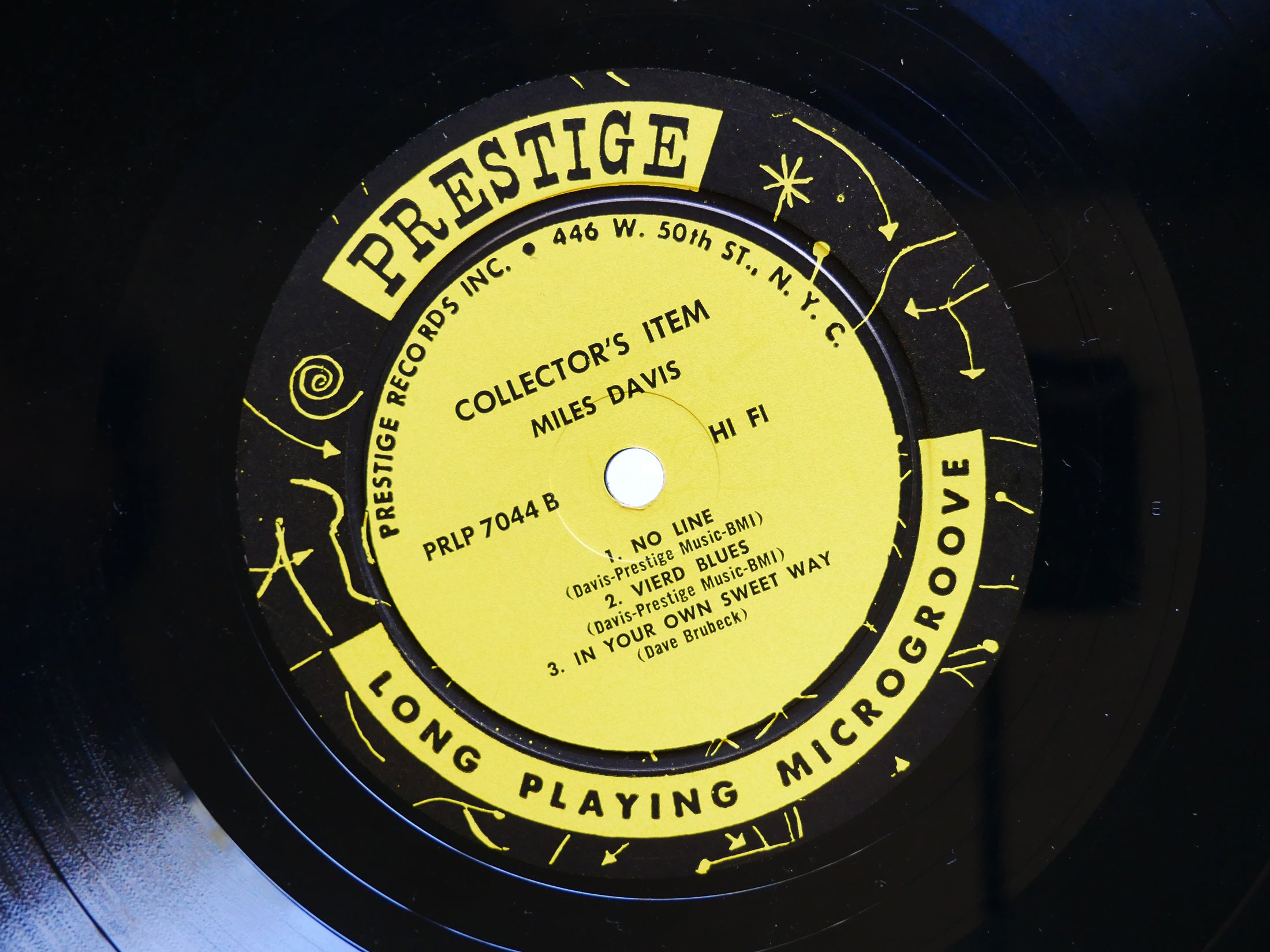 MILES DAVIS Collectors' Items LP PRESTIGE PRLP 7044 US 1956 MONO Sonny Rollins