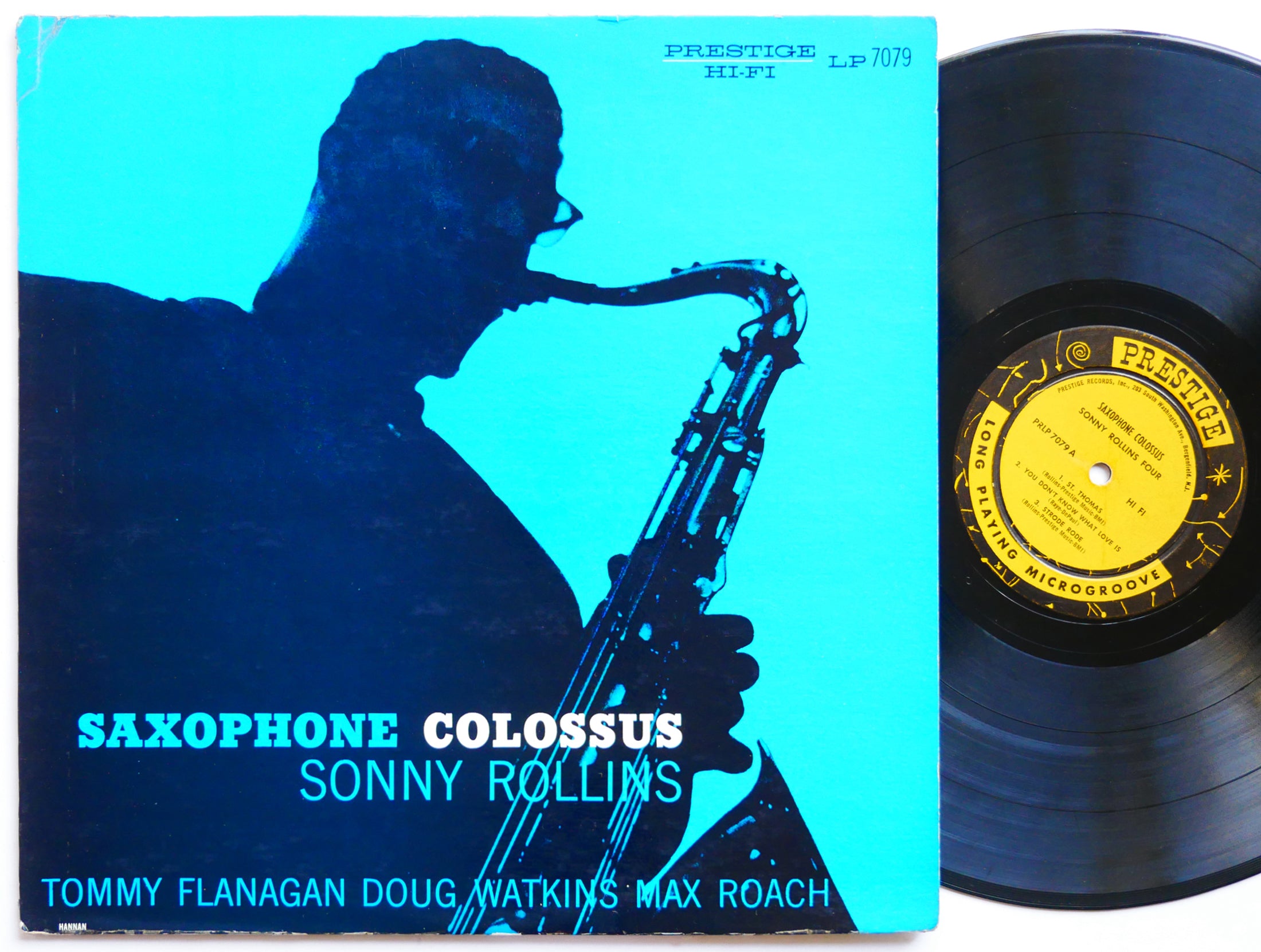 SONNY ROLLINS Saxophone Colossus LP PRESTIGE 7079 US 1958 DG MONO Tommy Flanagan