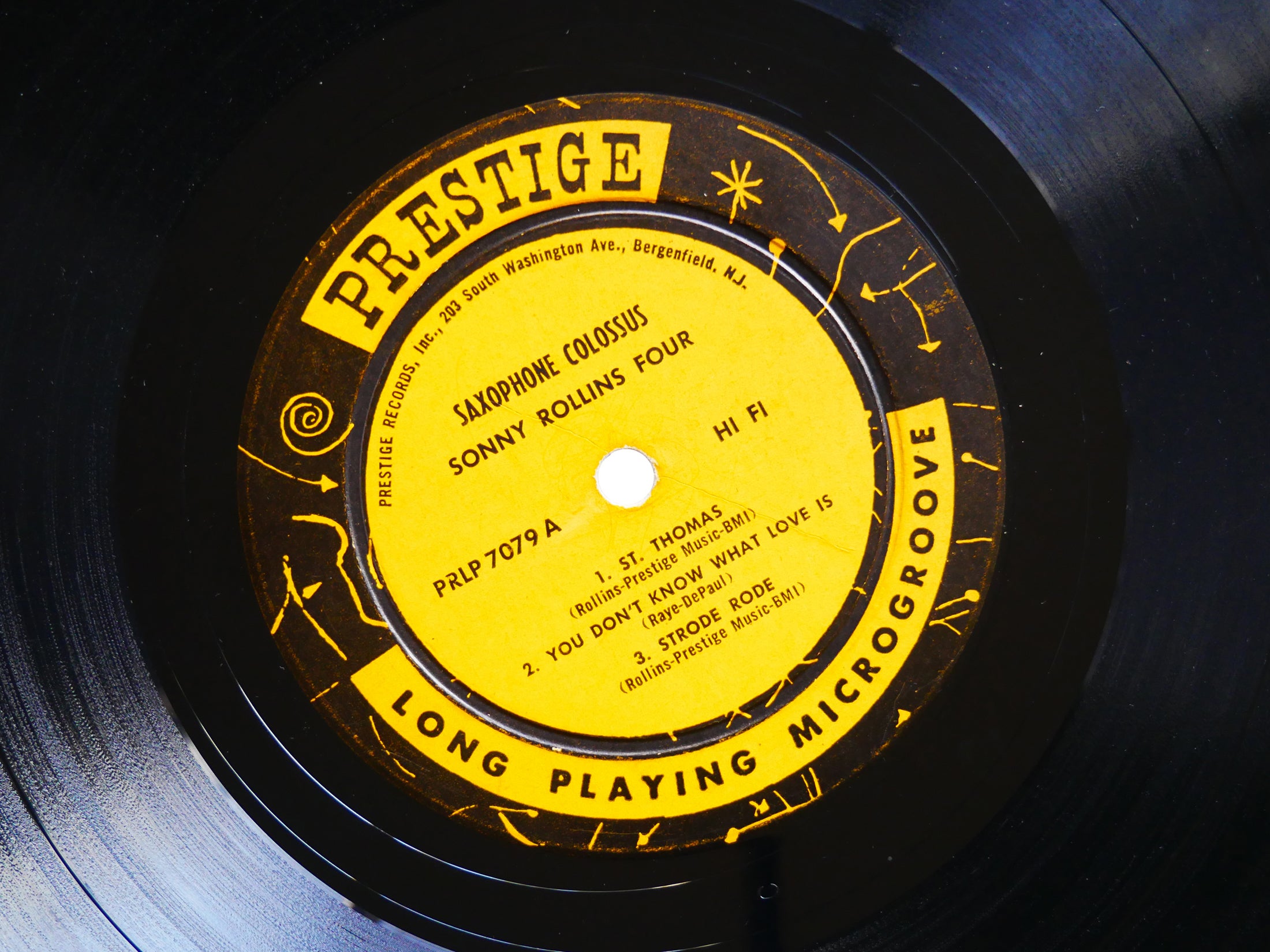 SONNY ROLLINS Saxophone Colossus LP PRESTIGE 7079 US 1958 DG MONO Tommy Flanagan