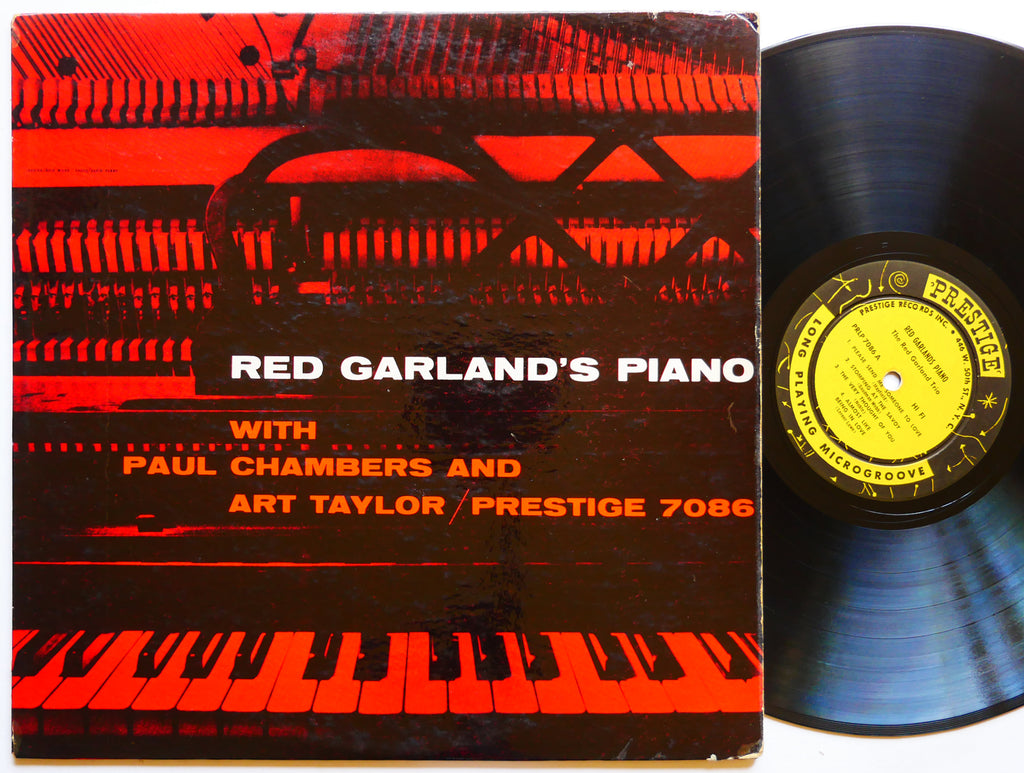 RED GARLAND PAUL CHAMBERS Red Garland's Piano LP PRESTIGE PRLP 7086 US 1957 W.50