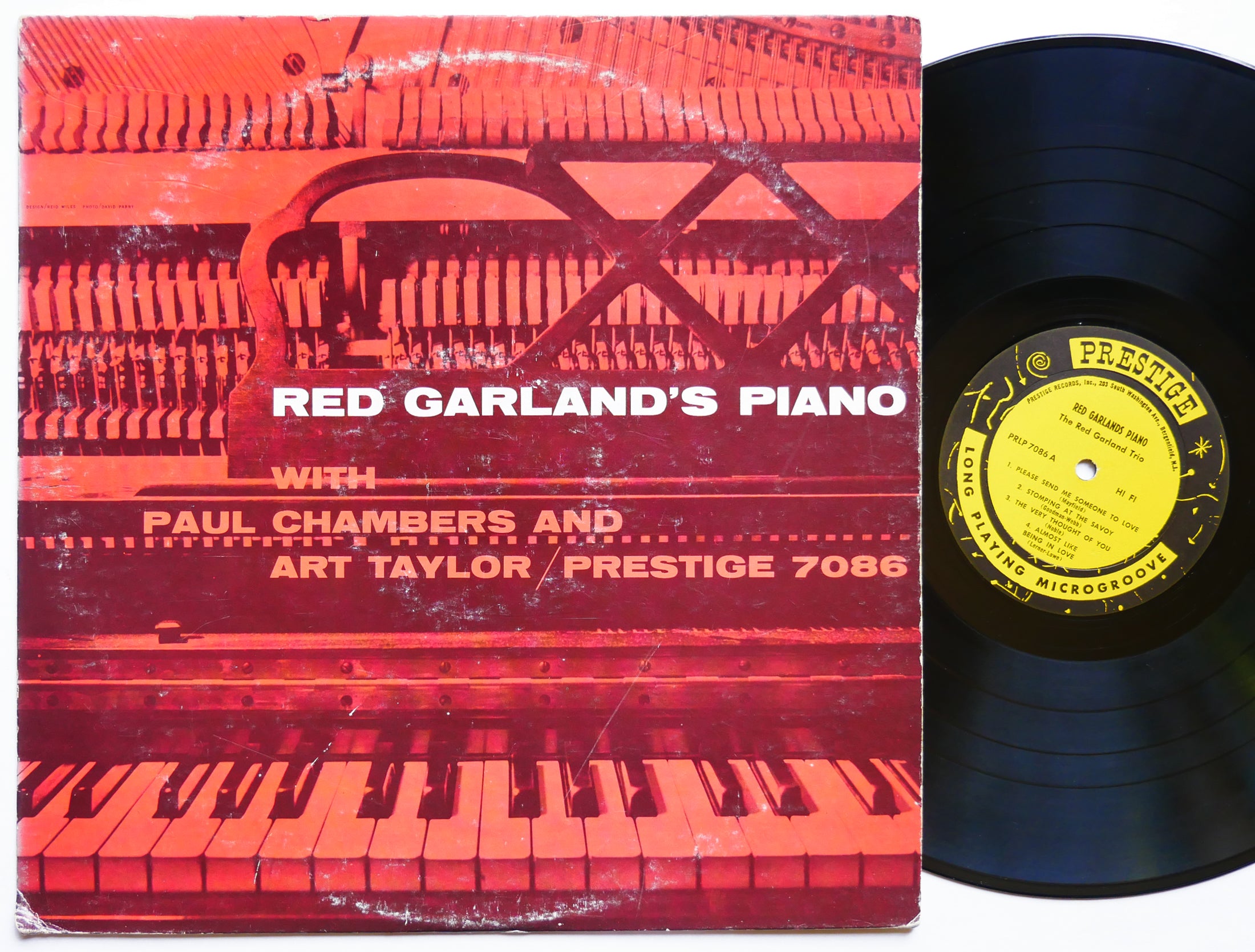 RED GARLAND's Piano PAUL CHAMBERS ART TAYLOR LP PRESTIGE PRLP 7086 US 1963 MONO