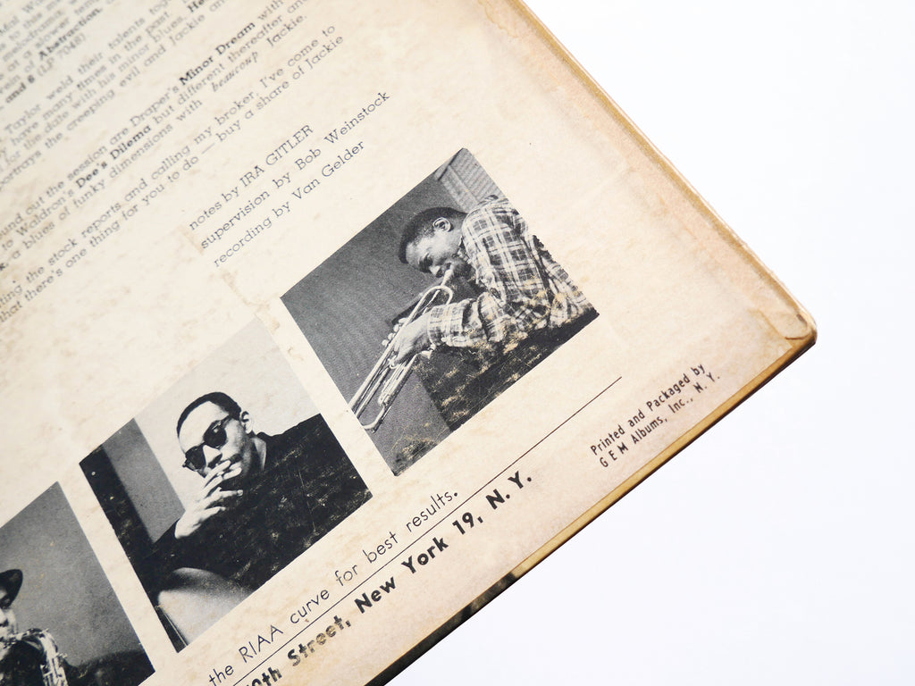 JACKIE MCLEAN & Co. LP PRESTIGE PRLP 7087 US 1957 MONO Mal Waldron Doug Watkins