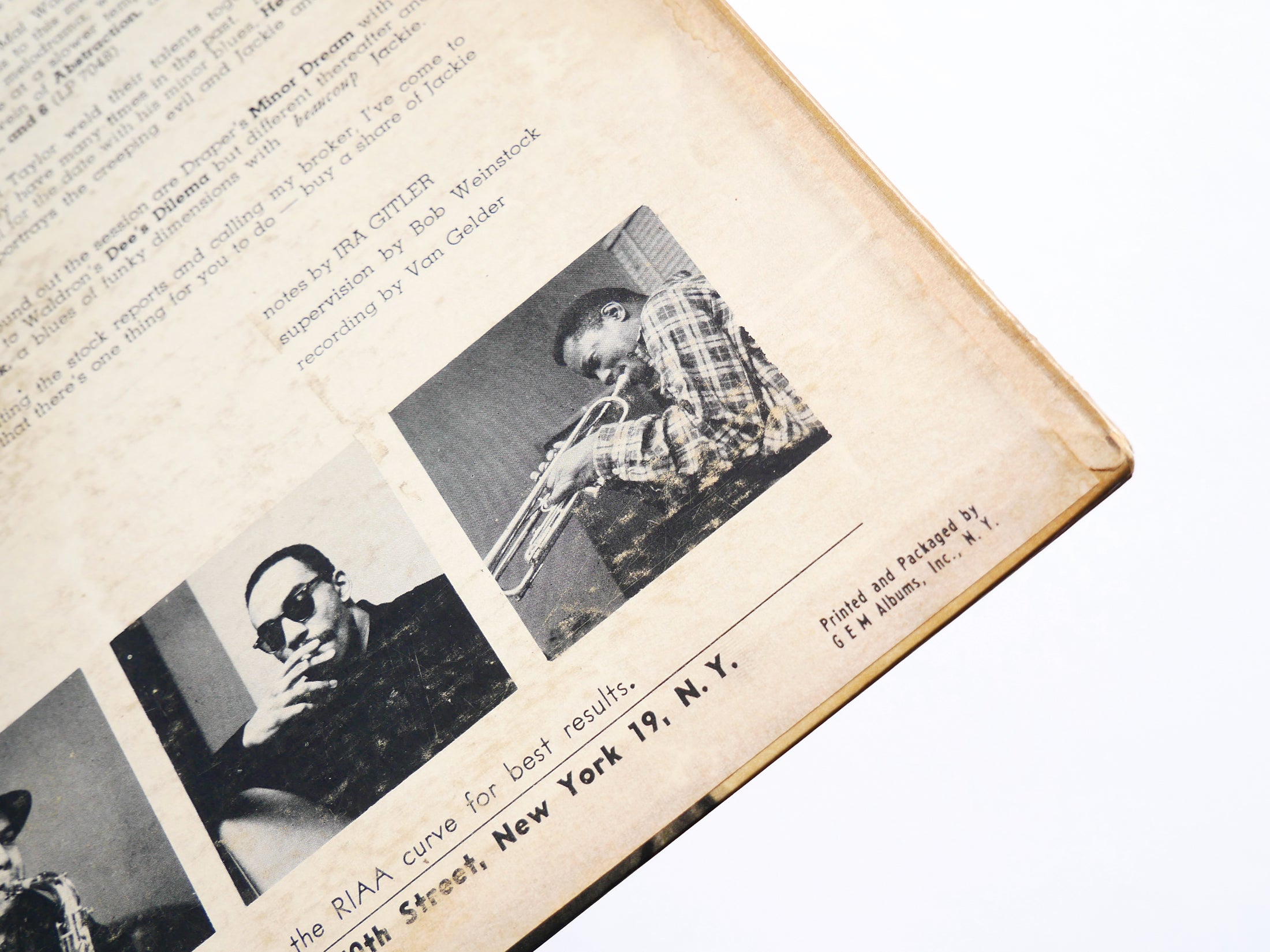 JACKIE MCLEAN & Co. LP PRESTIGE PRLP 7087 US 1957 MONO Mal Waldron Doug Watkins