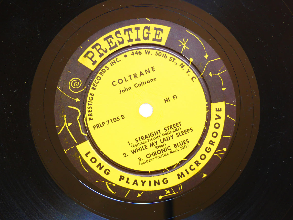JOHN COLTRANE Coltrane LP PRESTIGE 7105 DG MONO W.50th Mal Waldron Sahib Shihab
