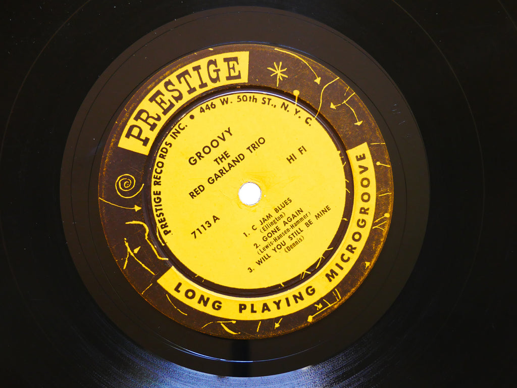 RED GARLAND TRIO Groovy LP PRESTIGE PRLP 7113 US 1957 MONO W.50th Paul Chambers