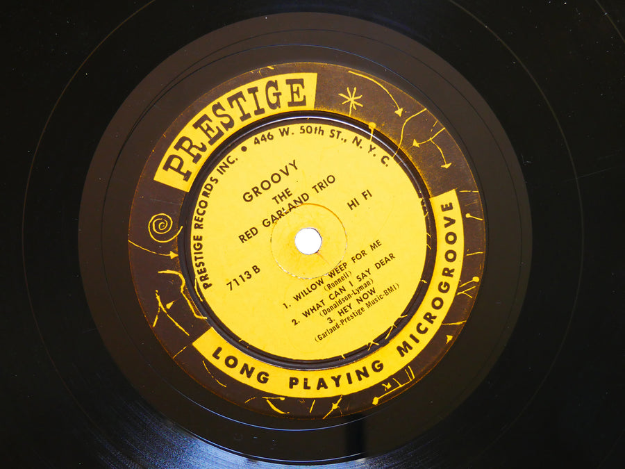 RED GARLAND TRIO Groovy LP PRESTIGE PRLP 7113 US 1957 MONO W.50th Paul Chambers