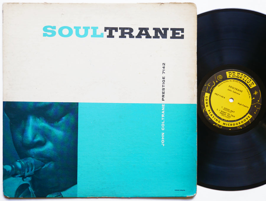 JOHN COLTRANE RED GARLAND Soultrane LP PRESTIGE PRLP 7142 US 1958 NJ RVG DG MONO