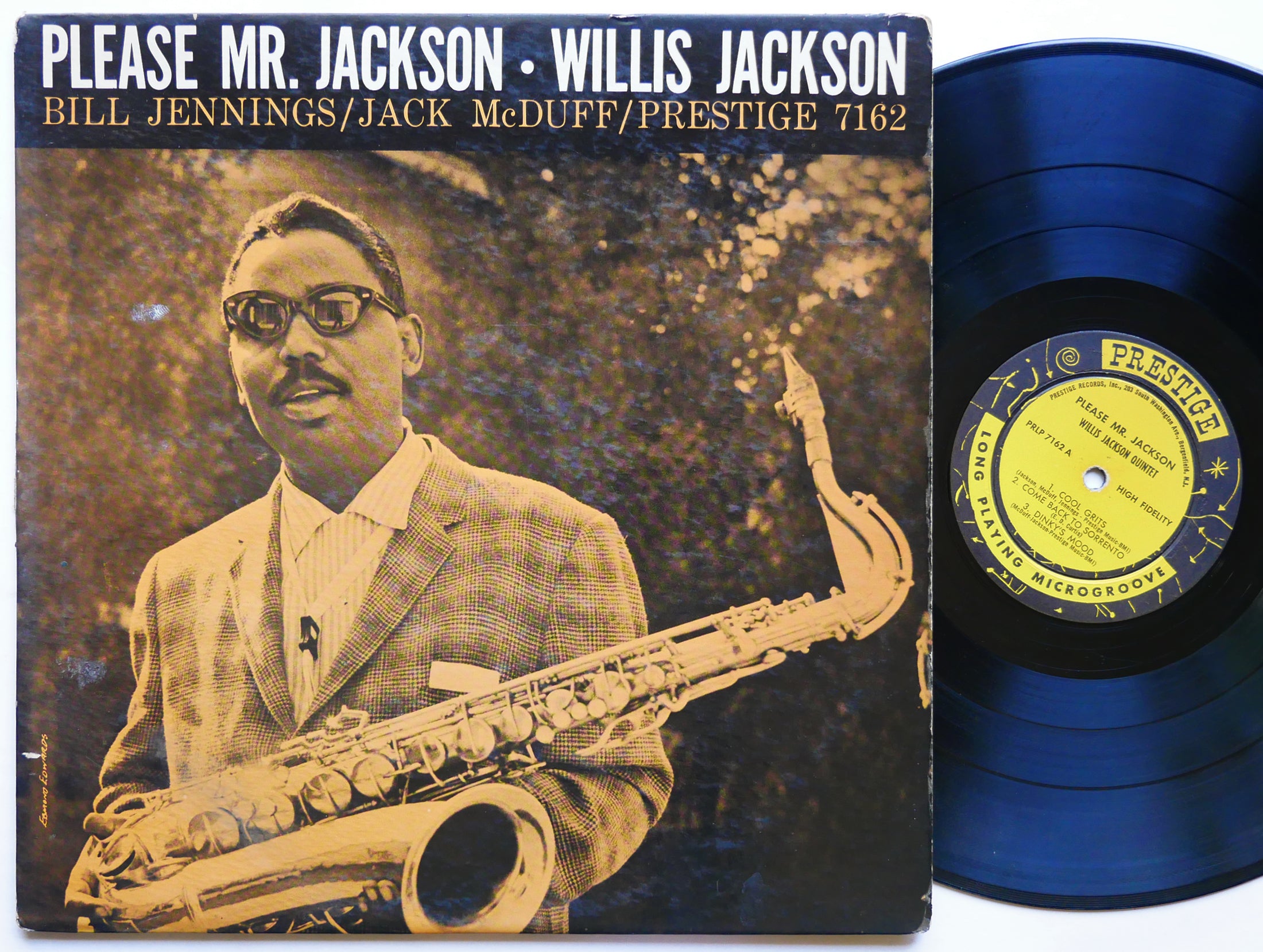 WILLIS JACKSON Quintet Please Mr. Jackson LP PRESTIGE PRLP 7162 US 1959 RVG MONO