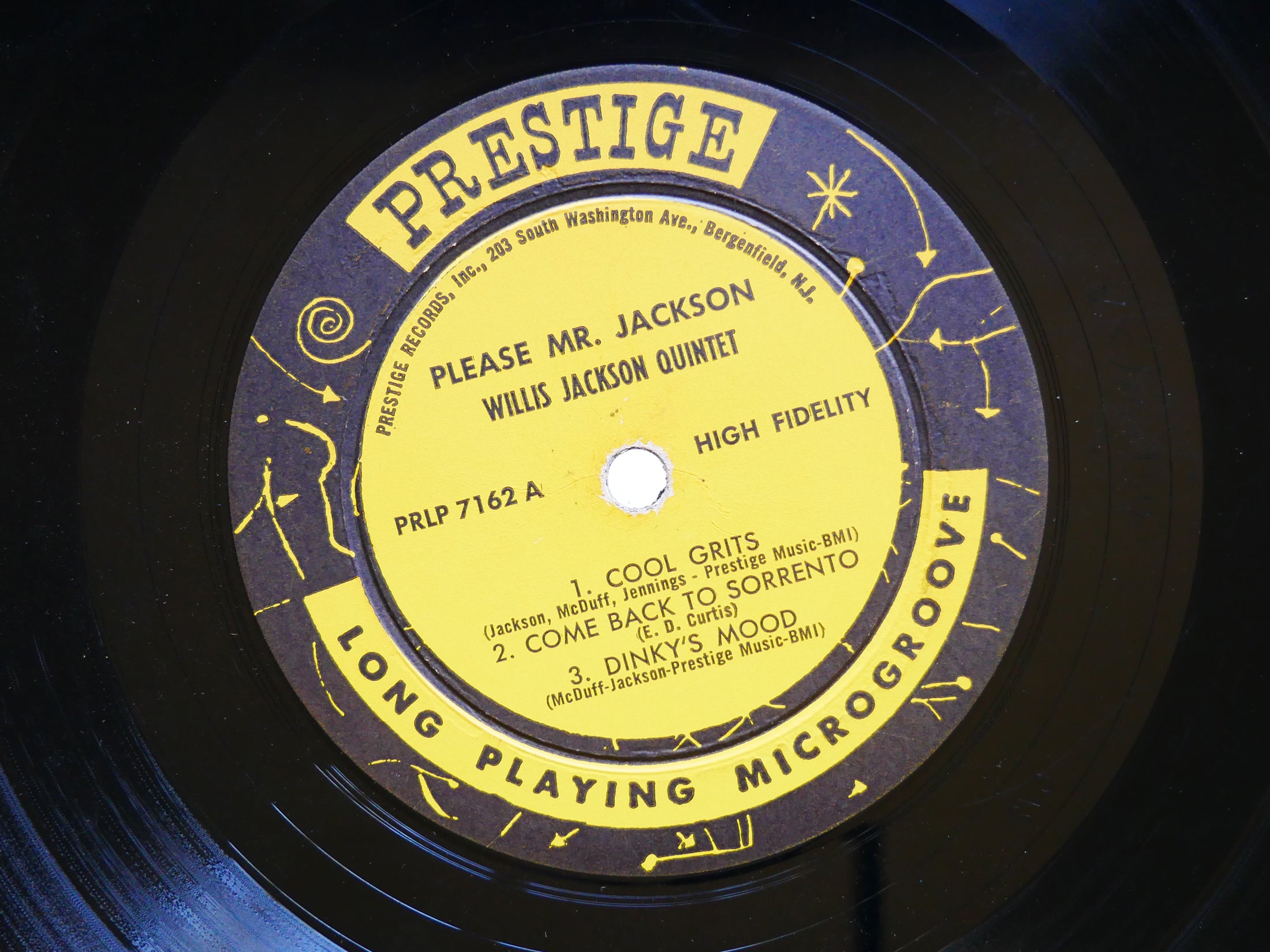WILLIS JACKSON Quintet Please Mr. Jackson LP PRESTIGE PRLP 7162 US 1959 RVG MONO