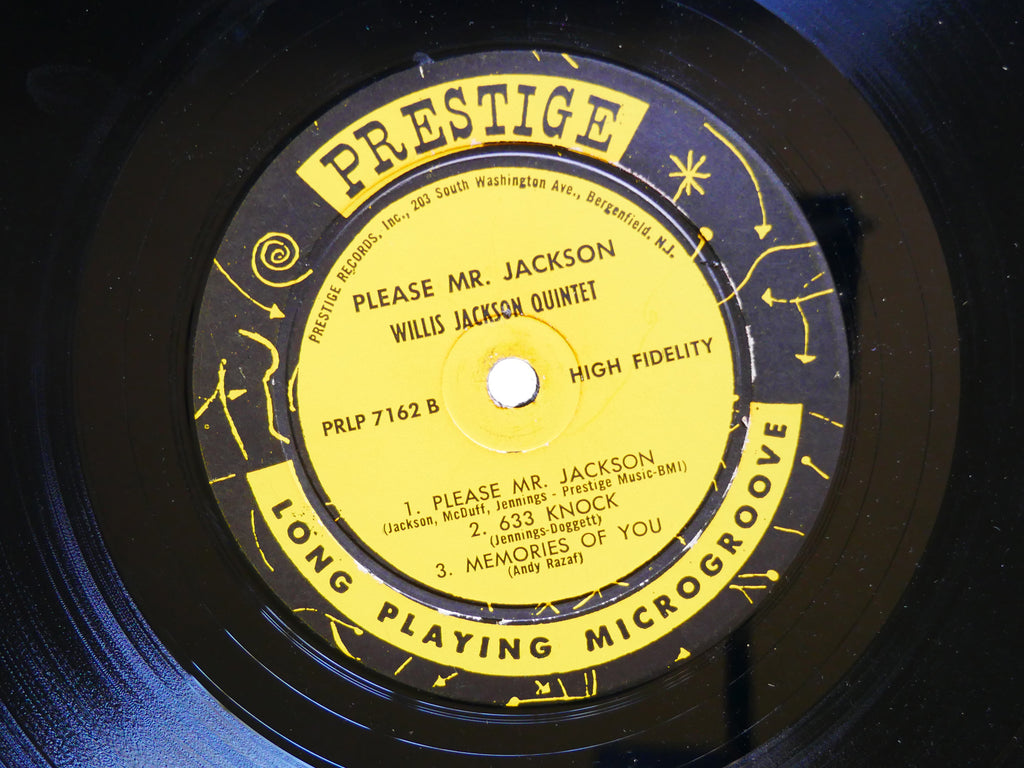 WILLIS JACKSON Quintet Please Mr. Jackson LP PRESTIGE PRLP 7162 US 1959 RVG MONO