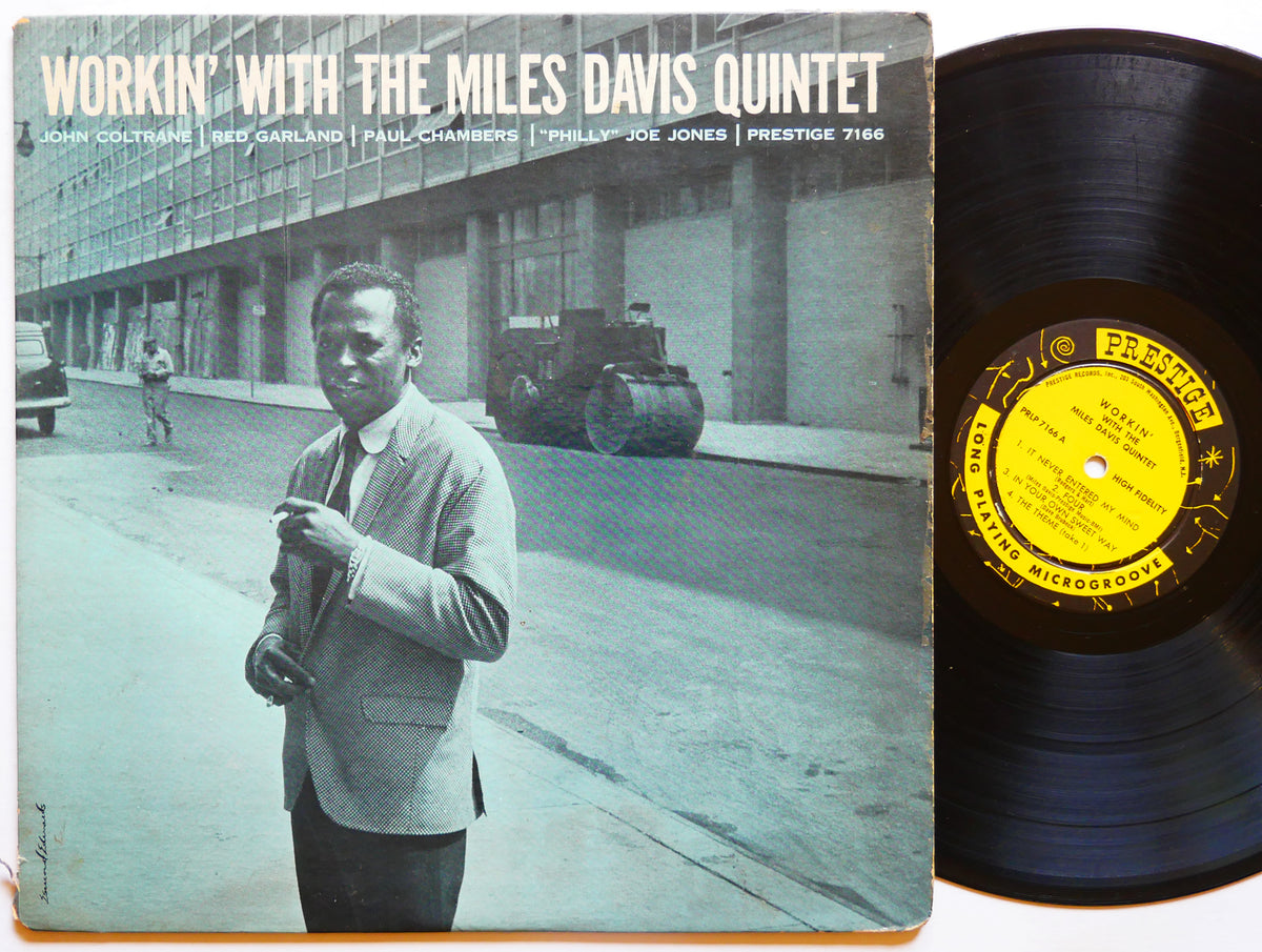 MILES DAVIS Workin' LP PRESTIGE PRLP 7166 US 1959 NJ RVG DG MONO John Coltrane