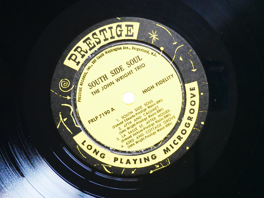 JOHN WRIGHT TRIO South Side Soul LP PRESTIGE PRLP 7190 US 1960 NJ DG MONO JAZZ