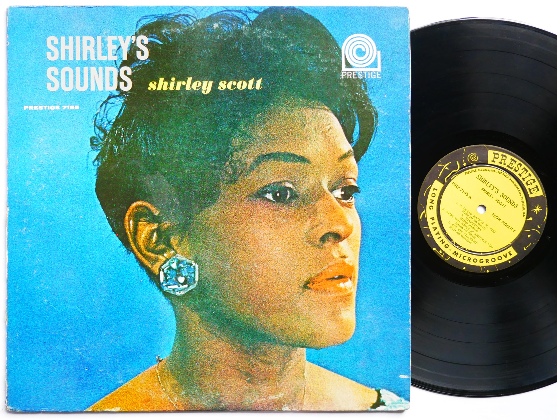 SHIRLEY SCOTT Shirley's Sounds LP PRESTIGE PRLP 7195 US 1961 NJ RVG DG MONO JAZZ