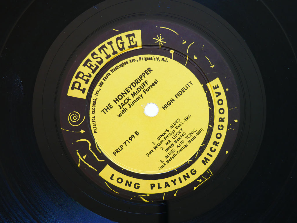JACK MCDUFF The Honeydripper LP PRESTIGE 7199 US 1961 NJ RVG DG MONO Grant Green