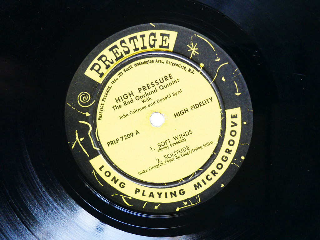 RED GARLAND JOHN COLTRANE DONALD BYRD High Pressure LP PRESTIGE PRLP 7209 MONO