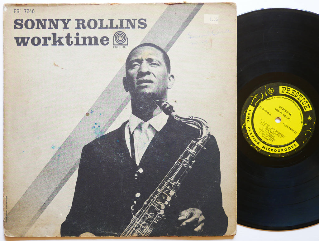 SONNY ROLLINS Worktime LP PRESTIGE PRLP 7246 US 1962 NJ RVG MONO Max Roach