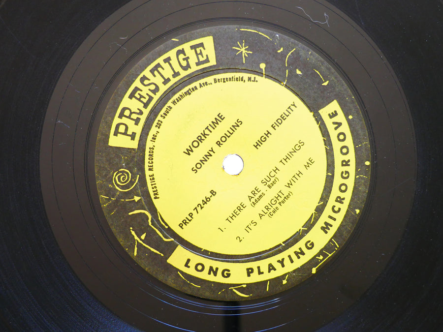 SONNY ROLLINS Worktime LP PRESTIGE PRLP 7246 US 1962 NJ RVG MONO Max Roach