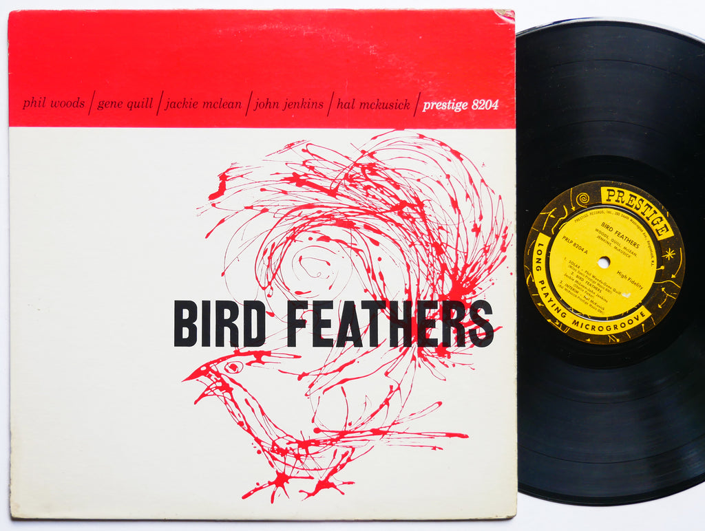 PHIL WOODS JACKIE MCLEAN Bird Feathers LP PRESTIGE PRLP 8204 US 1957 NJ RVG MONO