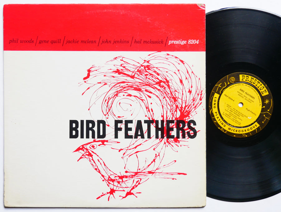 PHIL WOODS JACKIE MCLEAN Bird Feathers LP PRESTIGE PRLP 8204 US 1957 NJ RVG MONO