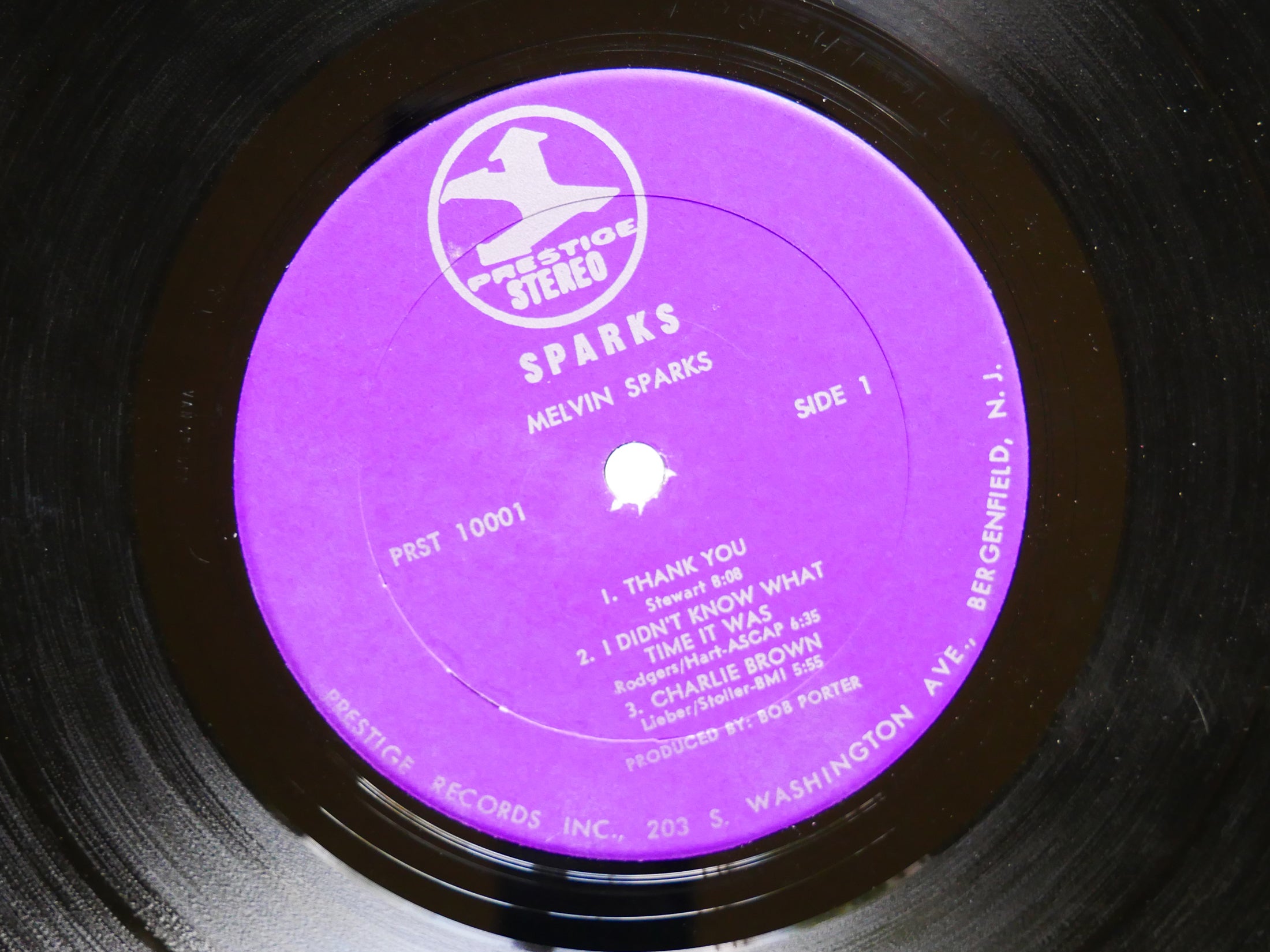 MELVIN SPARKS Sparks! LP PRESTIGE PRST 10001 Idris Muhammad Leon