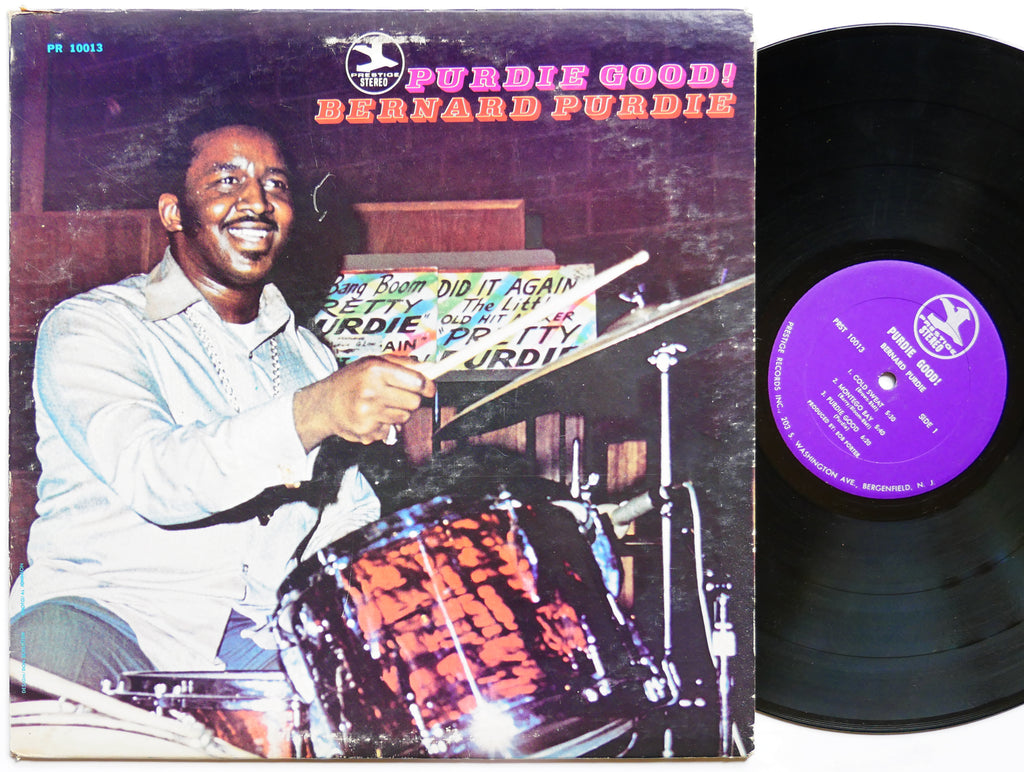 BERNARD PURDIE Purdie Good! LP PRESTIGE PRST 10013 US 1971 RVG JAZZ FUNK