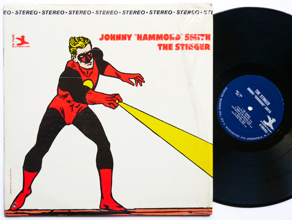 JOHNNY HAMMOND SMITH The Stinger LP PRESTIGE PR 7408 US 1965 RVG Houston Person